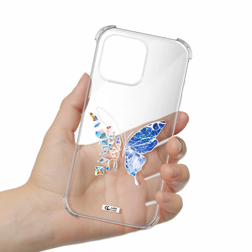 Line Butterfly Apple Iphone 16 Pro Max Clear Pc Case