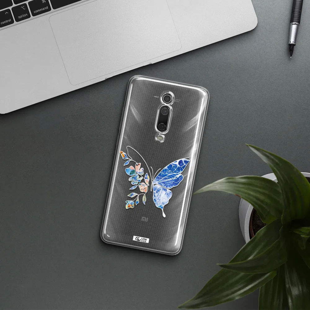 Line Butterfly Xiaomi Redmi K20 Clear Tpu Case