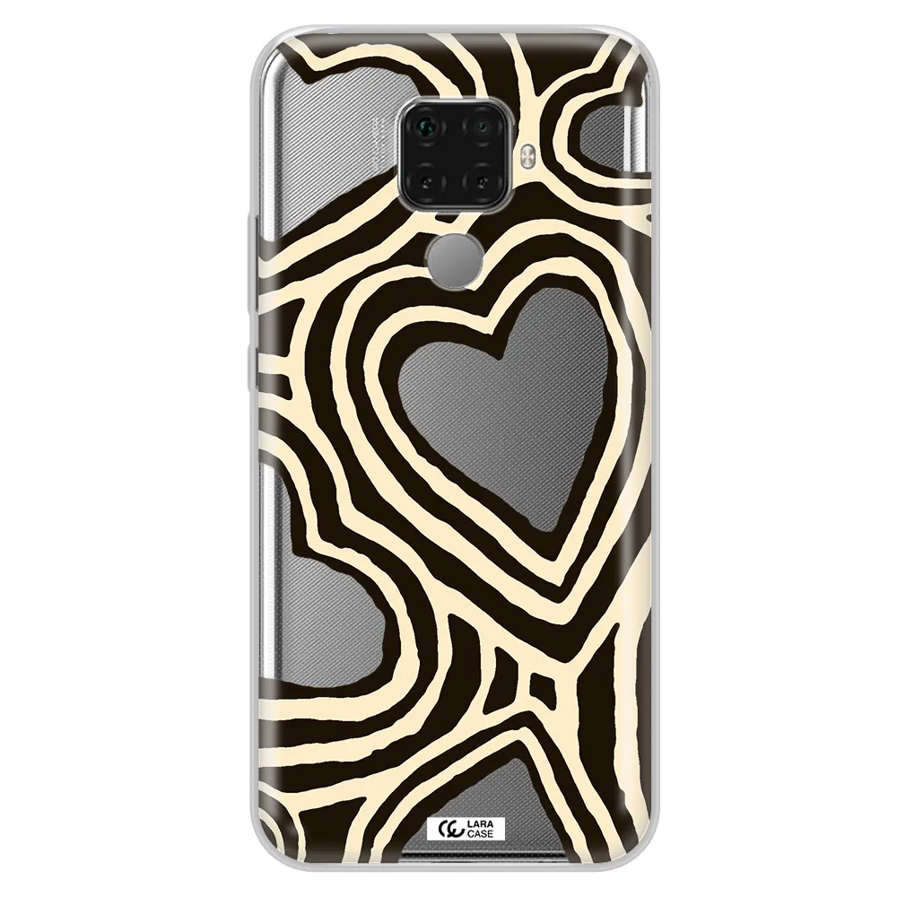 Cute Hearts Huawei Mate 30 Lite Clear TPU Case