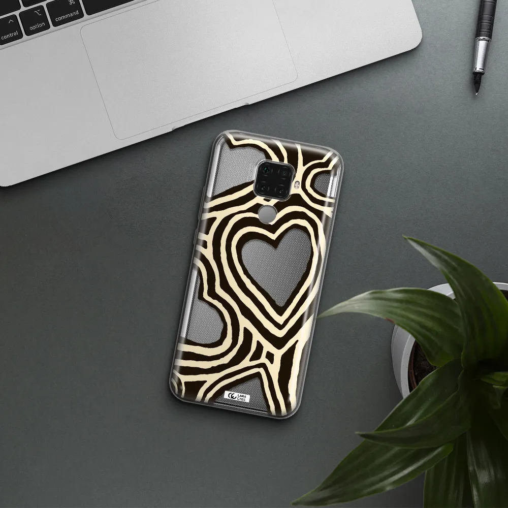 Cute Hearts Huawei Mate 30 Lite Clear TPU Case