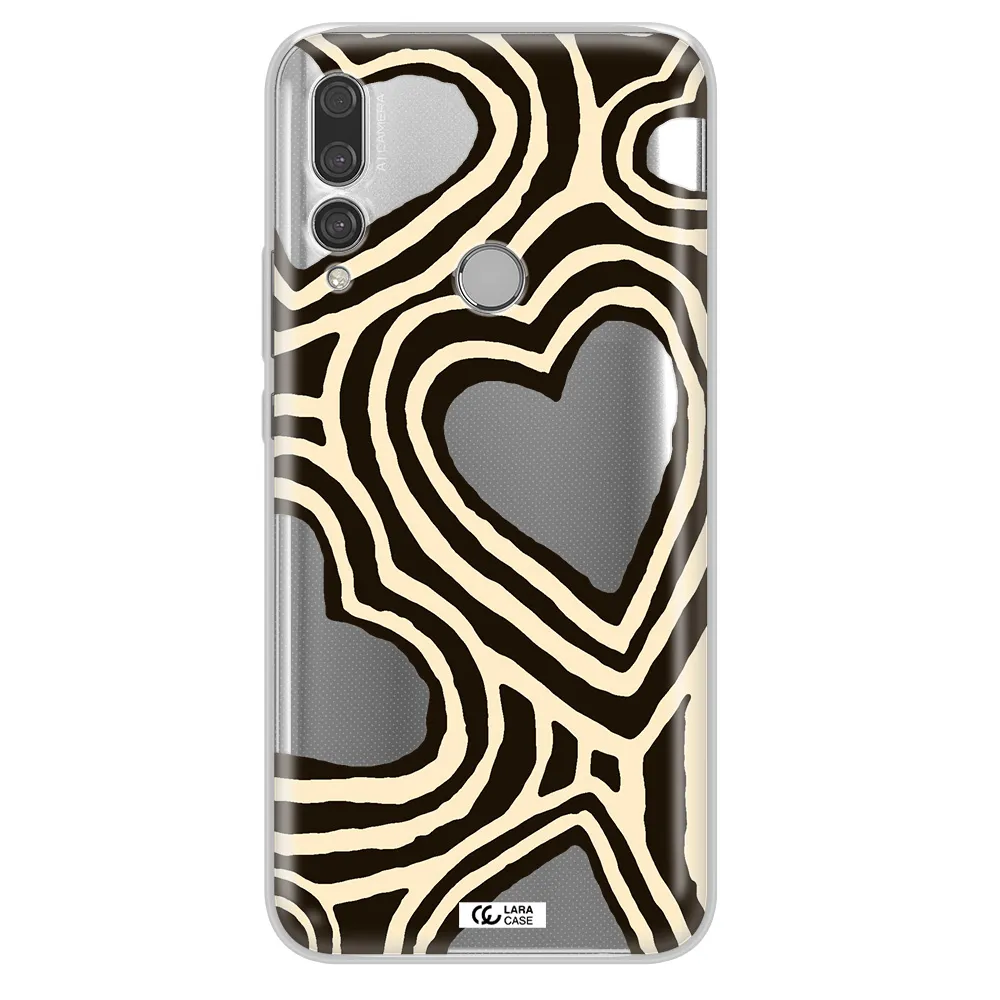 Cute Hearts Huawei Y9 Prime 2019 Clear TPU Case