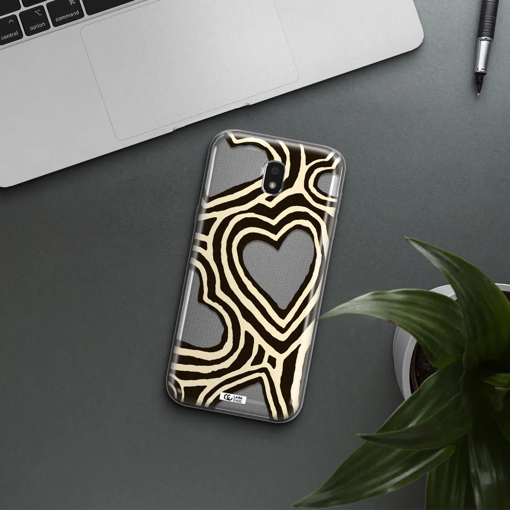 Cute Hearts Samsung J5 2017 Clear TPU Case