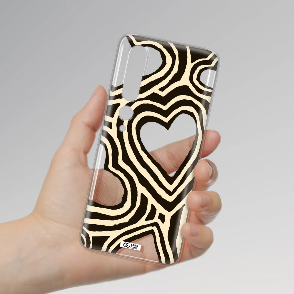Cute Hearts Xiaomi Mi 10 Pro Clear TPU Case