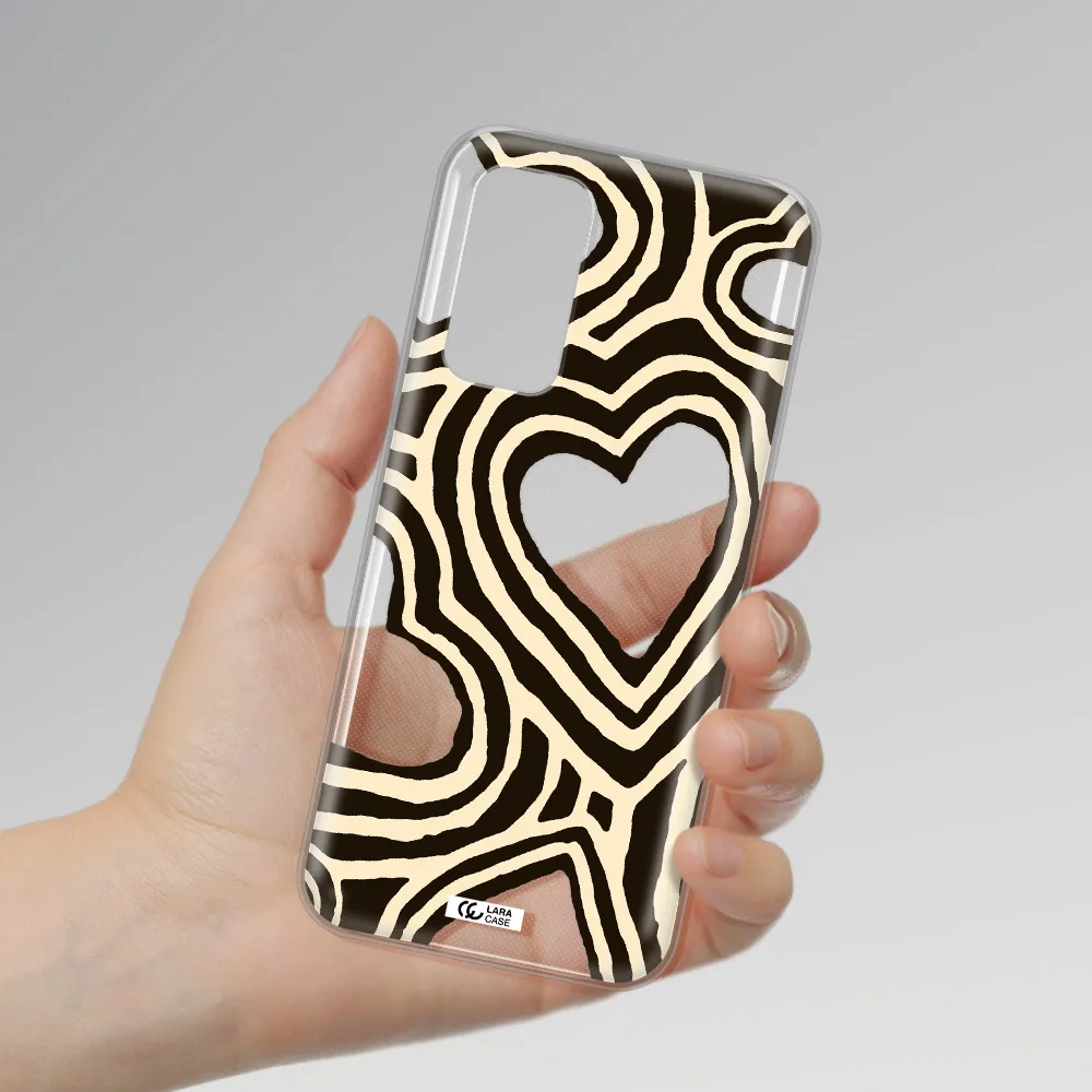 Cute Hearts Xiaomi Mi 10T Clear TPU Case