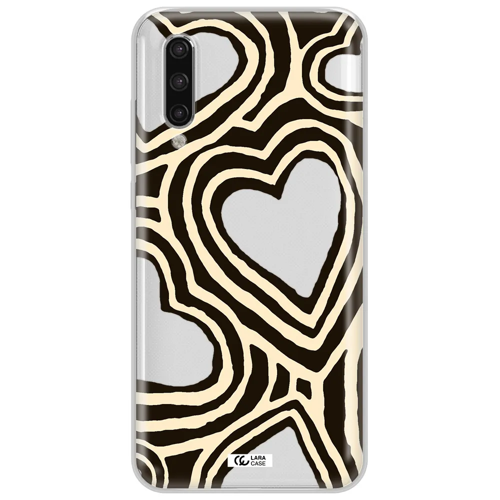 Cute Hearts Xiaomi Mi 9 Lite Clear Tpu Case