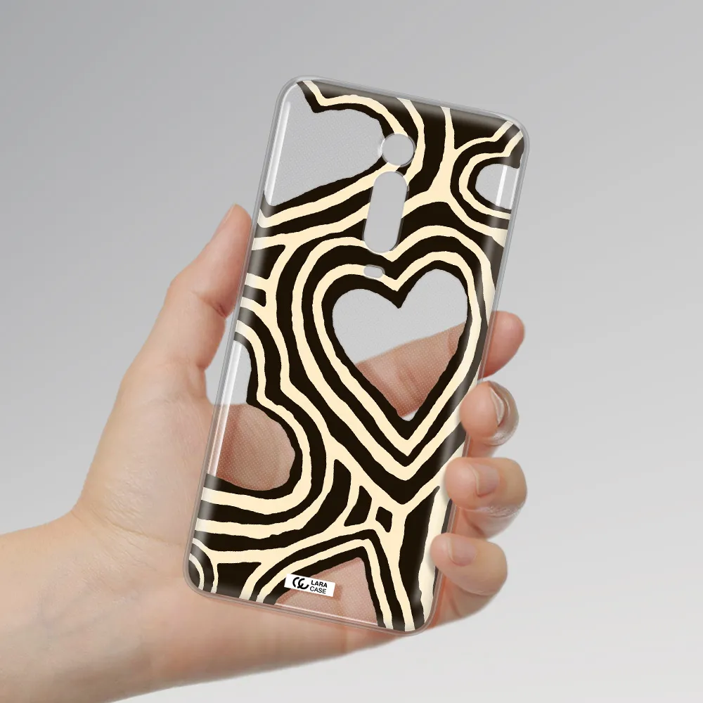 Cute Hearts Xiaomi Mi 9T Clear TPU Case