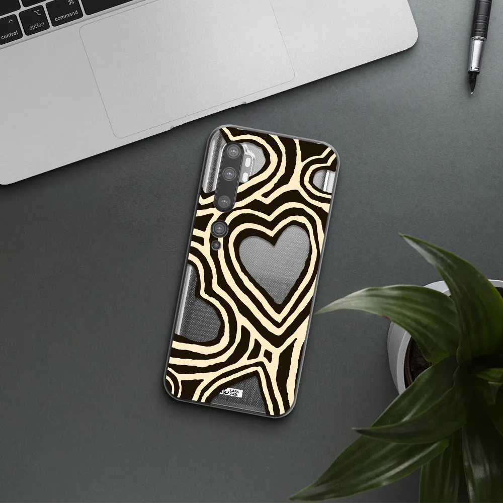 Cute Hearts Xiaomi Mi Note 10 Clear TPU Case