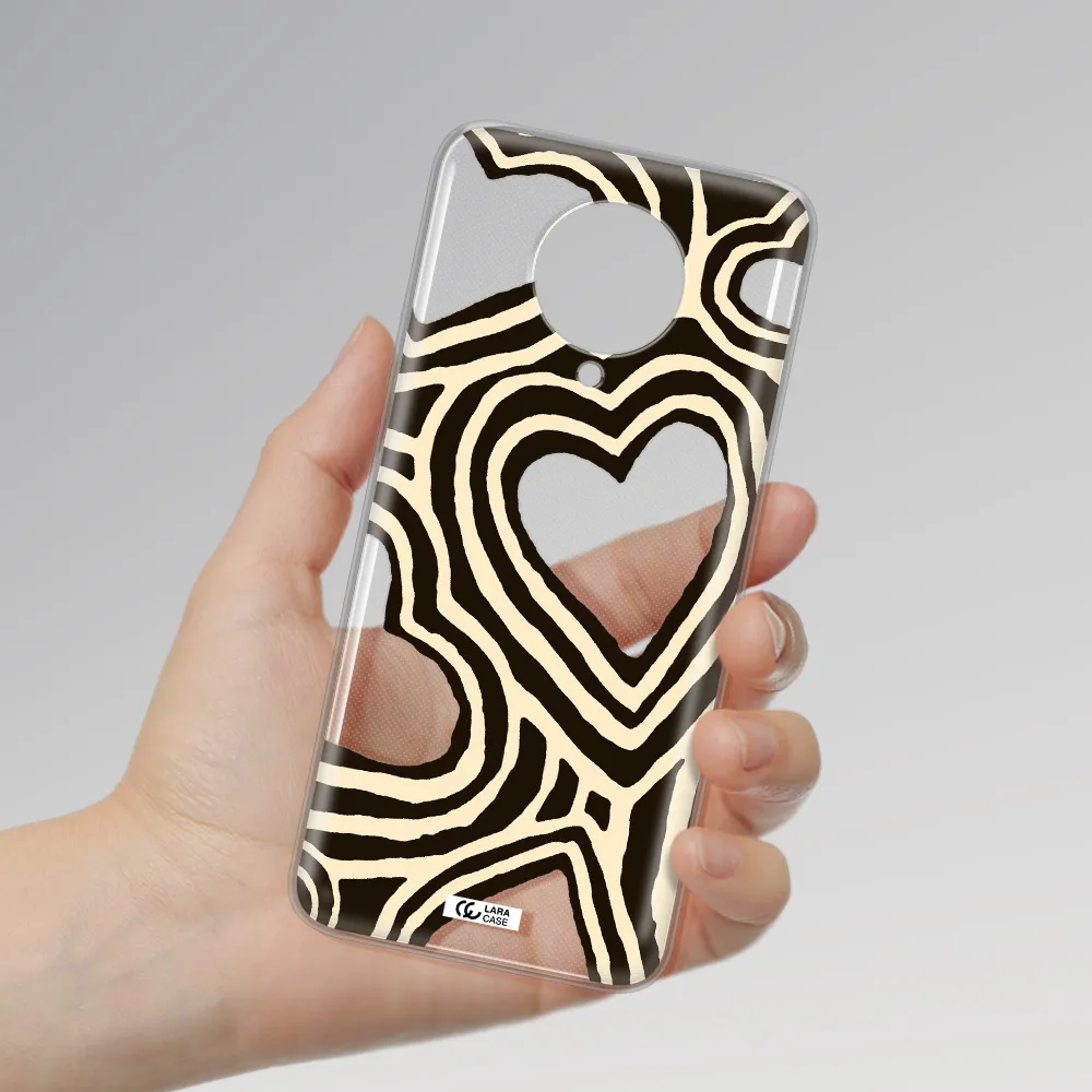 Cute Hearts Xiaomi Poco F2 Pro Clear TPU Case