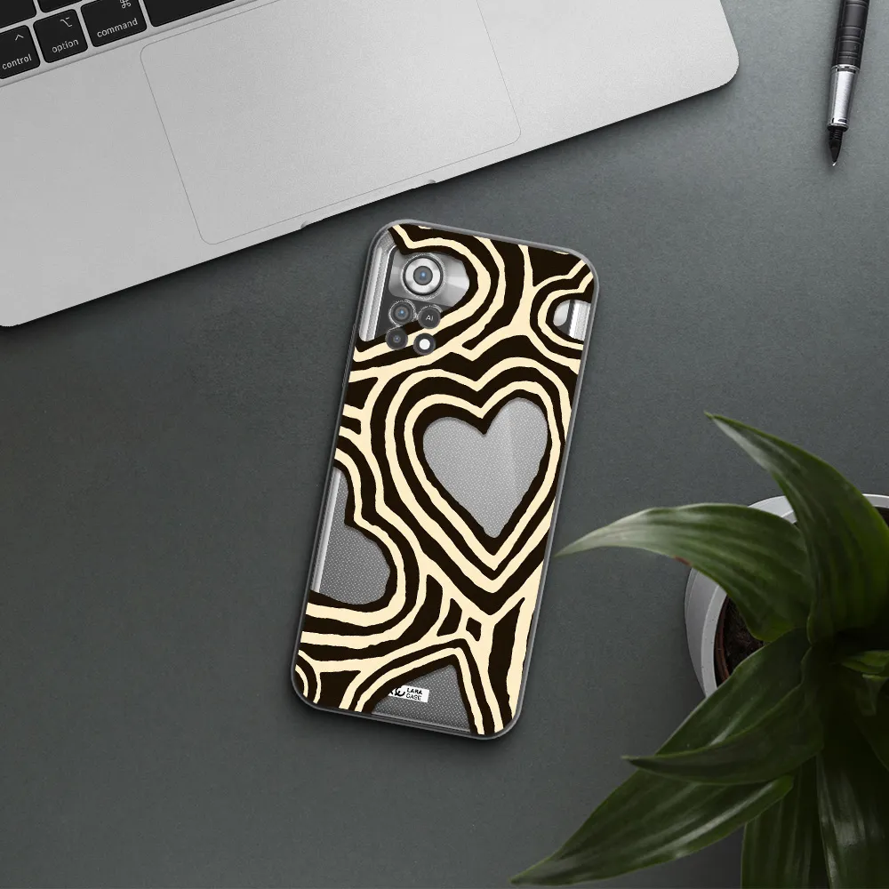 Cute Hearts Xiaomi Poco X4 Pro Clear TPU Case