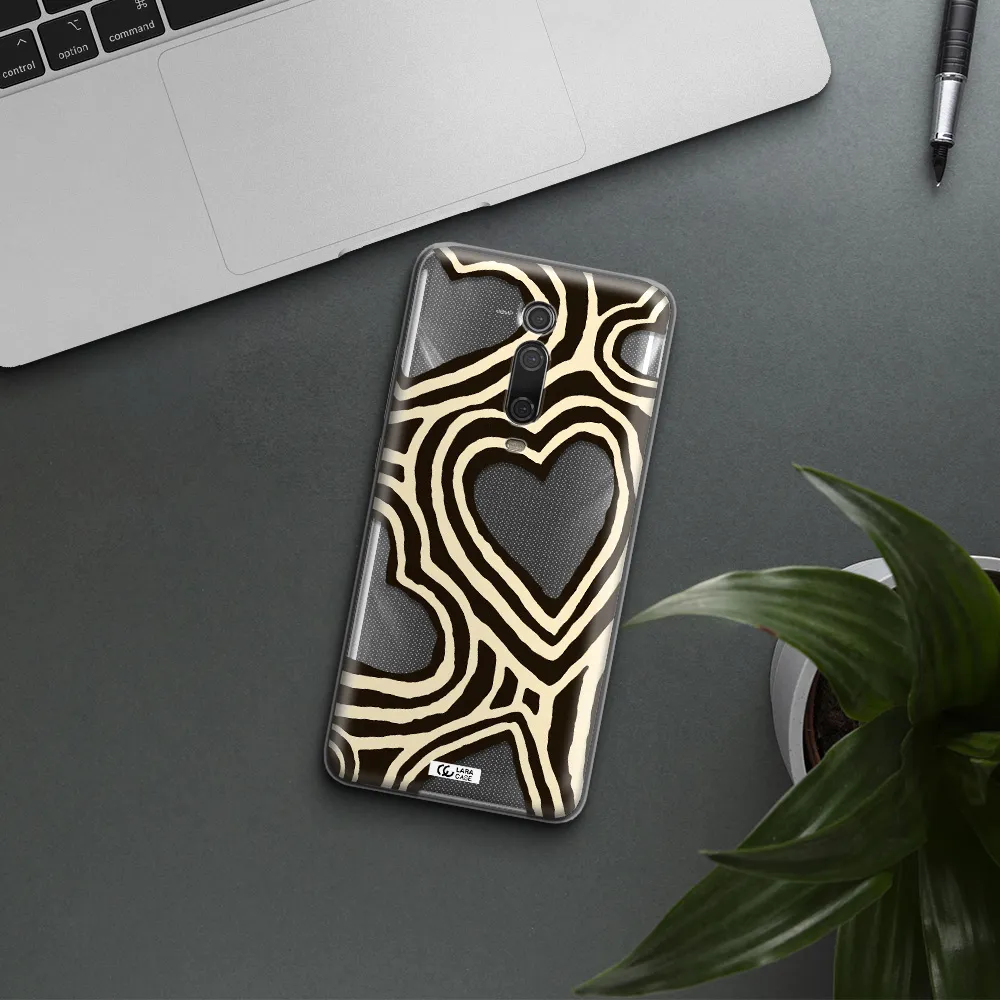 Cute Hearts Xiaomi Redmi K20 Clear Tpu Case