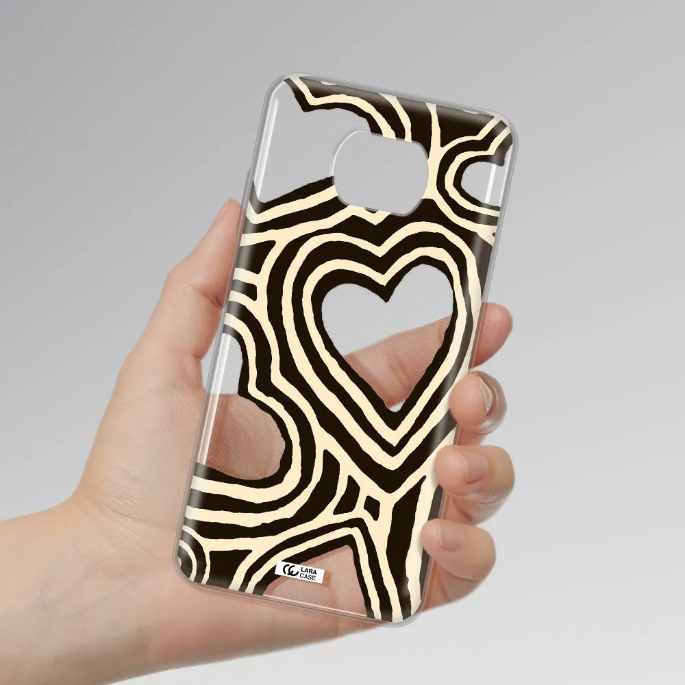 Cute Hearts Xiaomi Redmi Note 9T Clear Tpu Case