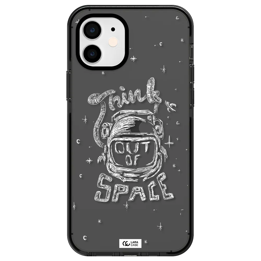 Think Out Of Space Apple iPhone 11 impact Smoke Black Case