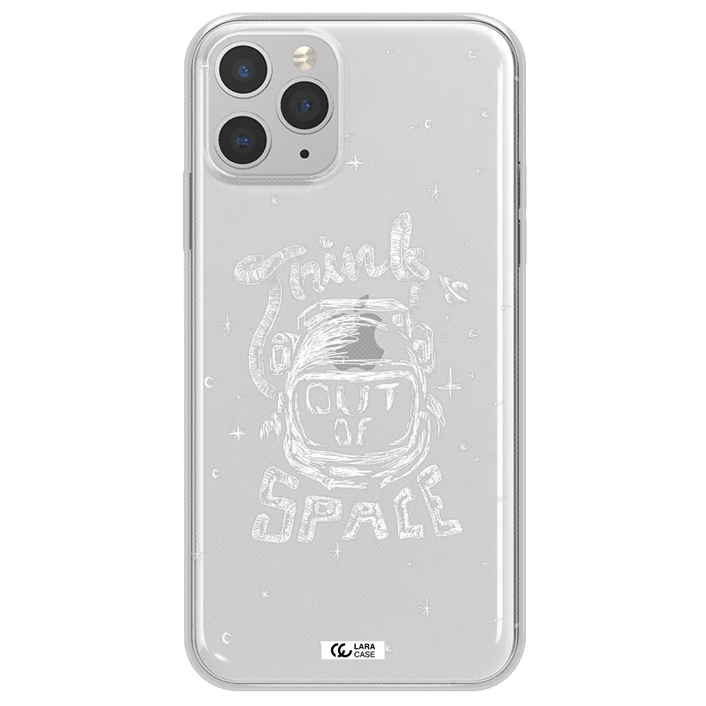 Think Out Of Space Apple iPhone 11 pro Clear TPU Case