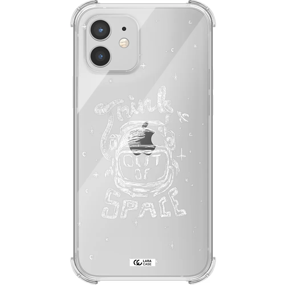 Think Out Of Space Apple iPhone 12 Clear PC Case