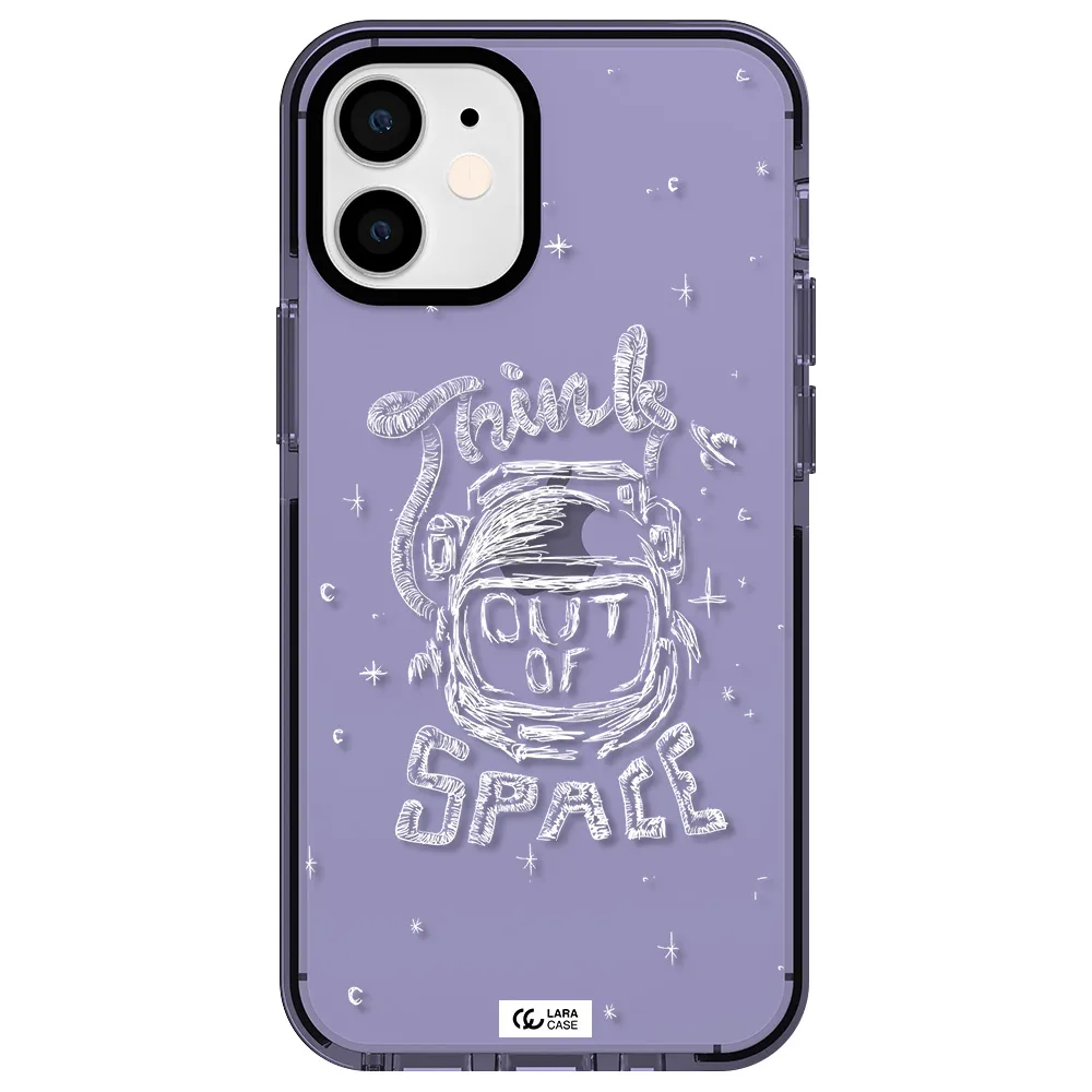 Think Out Of Space Apple iPhone 12 mini impact Lilac Case
