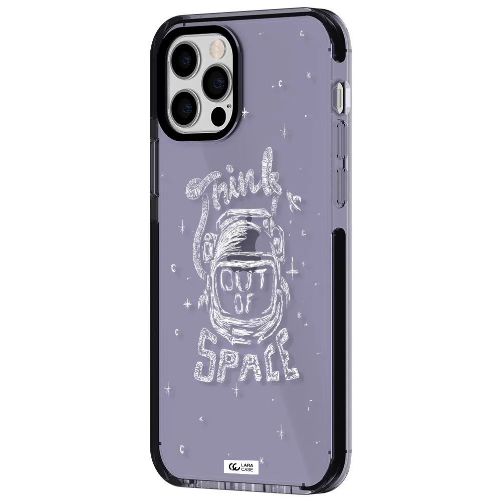 Think Out Of Space Apple iPhone 12 pro impact Lilac Case