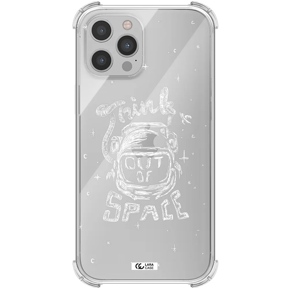 Think Out Of Space Apple iPhone 12 pro max Clear PC Case