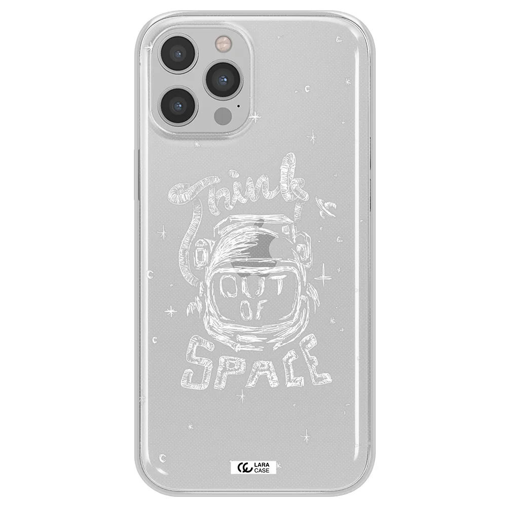 Think Out Of Space Apple iPhone 12 pro max Clear TPU Case