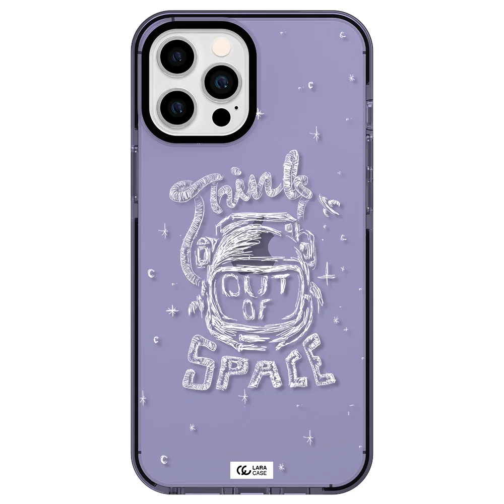 Think Out Of Space Apple iPhone 12 pro max impact Lilac Case