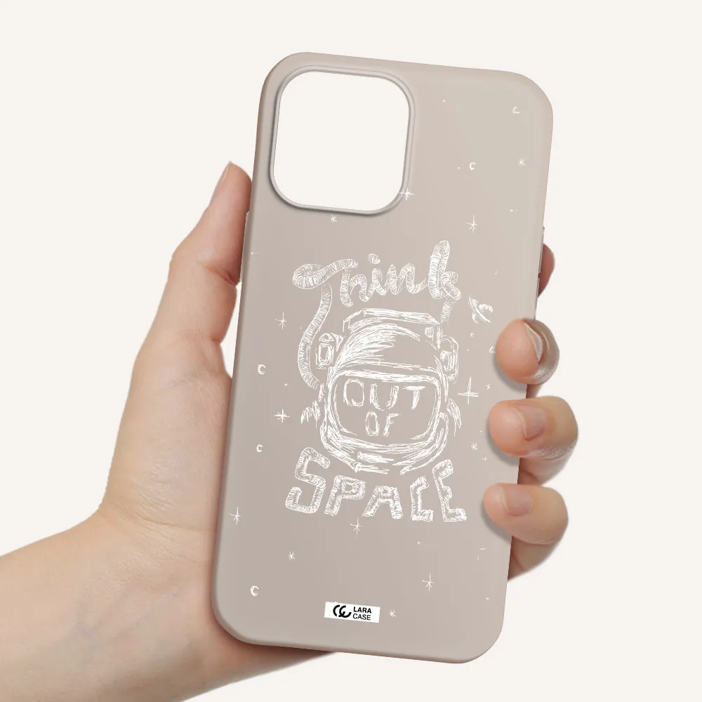 Think Out Of Space Apple iPhone 13 Pro Max Silicone Stone Case