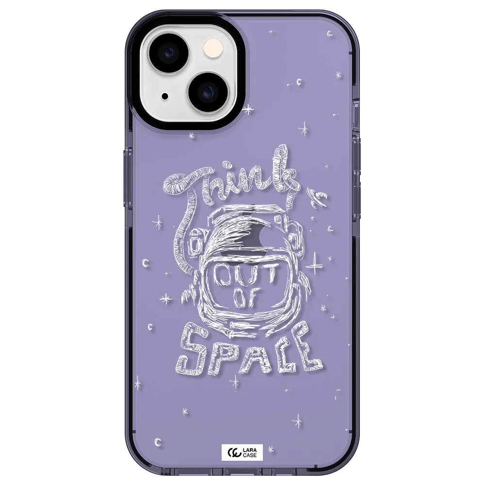 Think Out Of Space Apple iPhone 14 impact Lilac Case