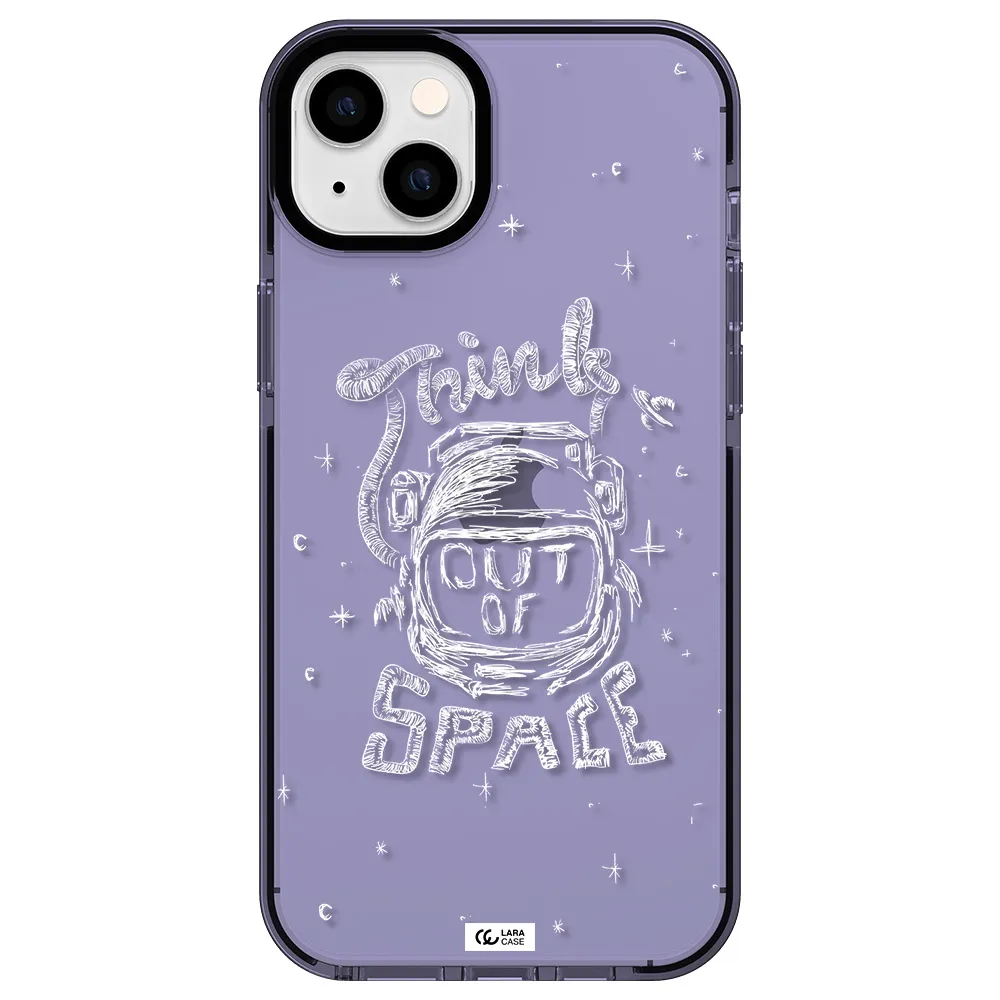Think Out Of Space Apple iPhone 14 plus impact Lilac Case