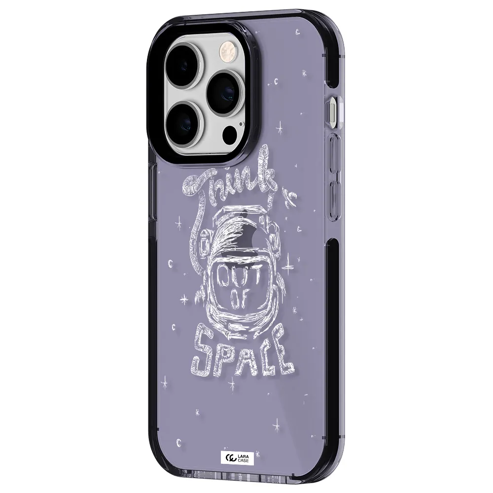 Think Out Of Space Apple iPhone 14 pro impact Lilac Case