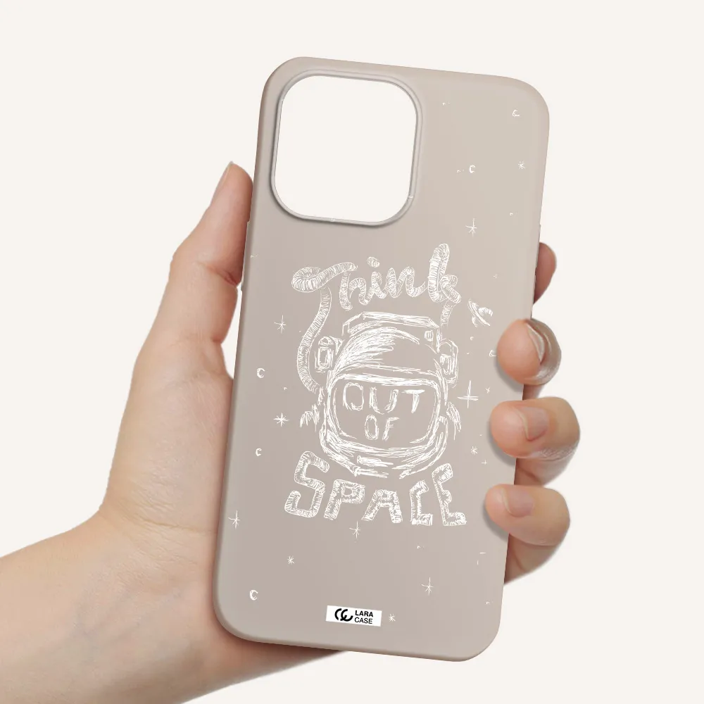 Think Out Of Space Apple iPhone 14 pro Silicone Stone Case