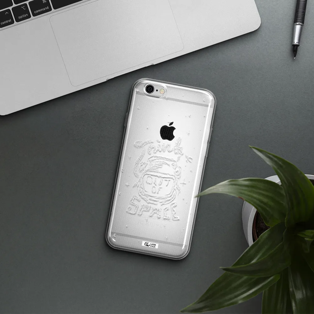Think Out Of Space Apple iPhone 6 Clear TPU Case