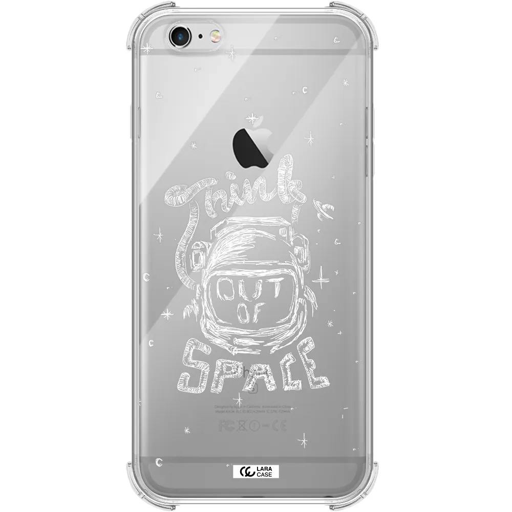 Think Out Of Space Apple iPhone 6 plus Clear PC Case