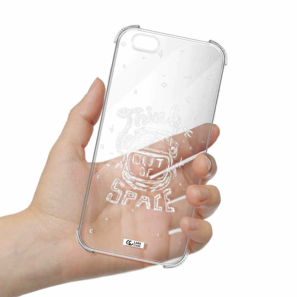 Think Out Of Space Apple iPhone 6 plus Clear PC Case