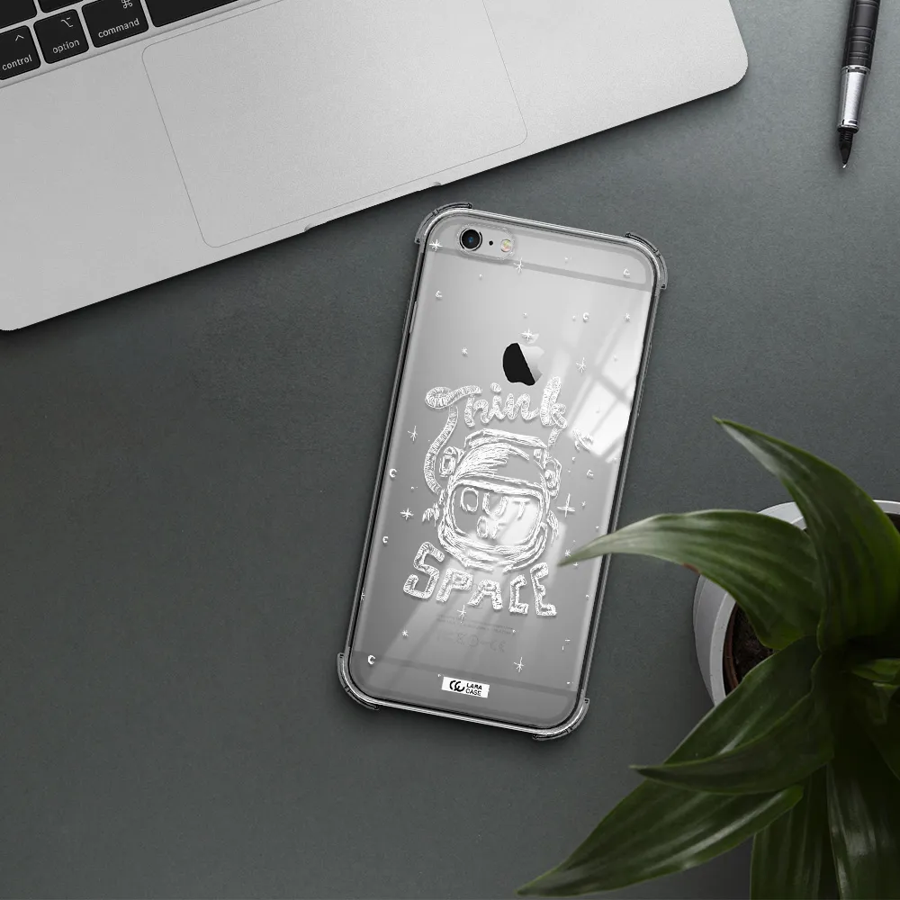 Think Out Of Space Apple iPhone 6 plus Clear PC Case