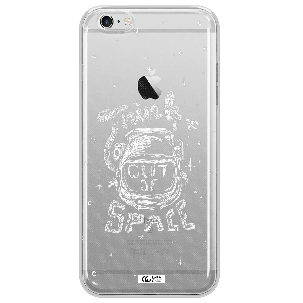 Think Out Of Space Apple iPhone 6 s plus Clear TPU Case