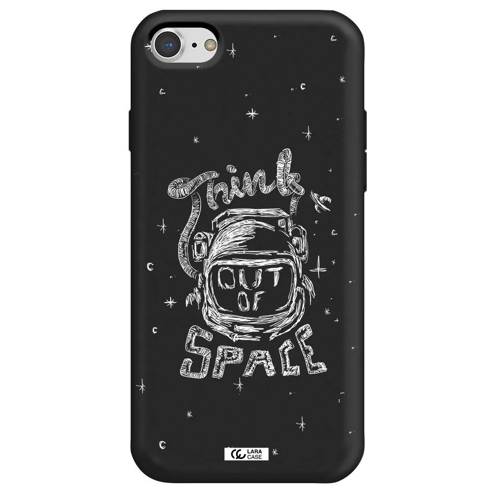 Think Out Of Space Apple iPhone 7 Silicone black Case