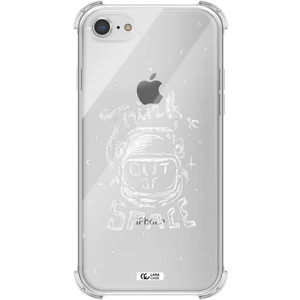 Think Out Of Space Apple iPhone 8 Clear PC Case