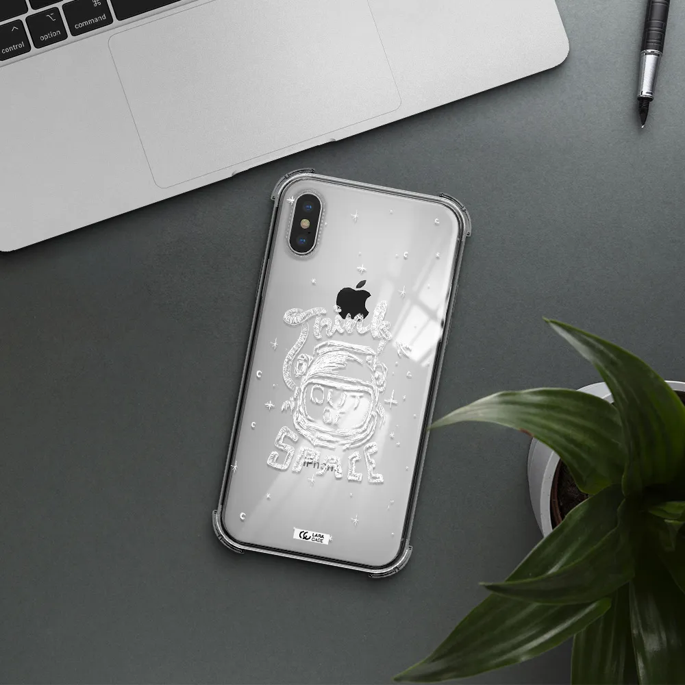 Think Out Of Space Apple iPhone X Clear PC Case