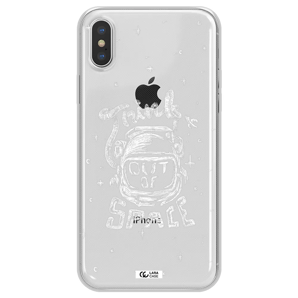 Think Out Of Space Apple iPhone X Clear TPU Case