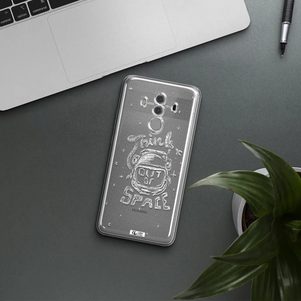 Think Out Of Space Huawei Mate 10 Pro Clear TPU Case