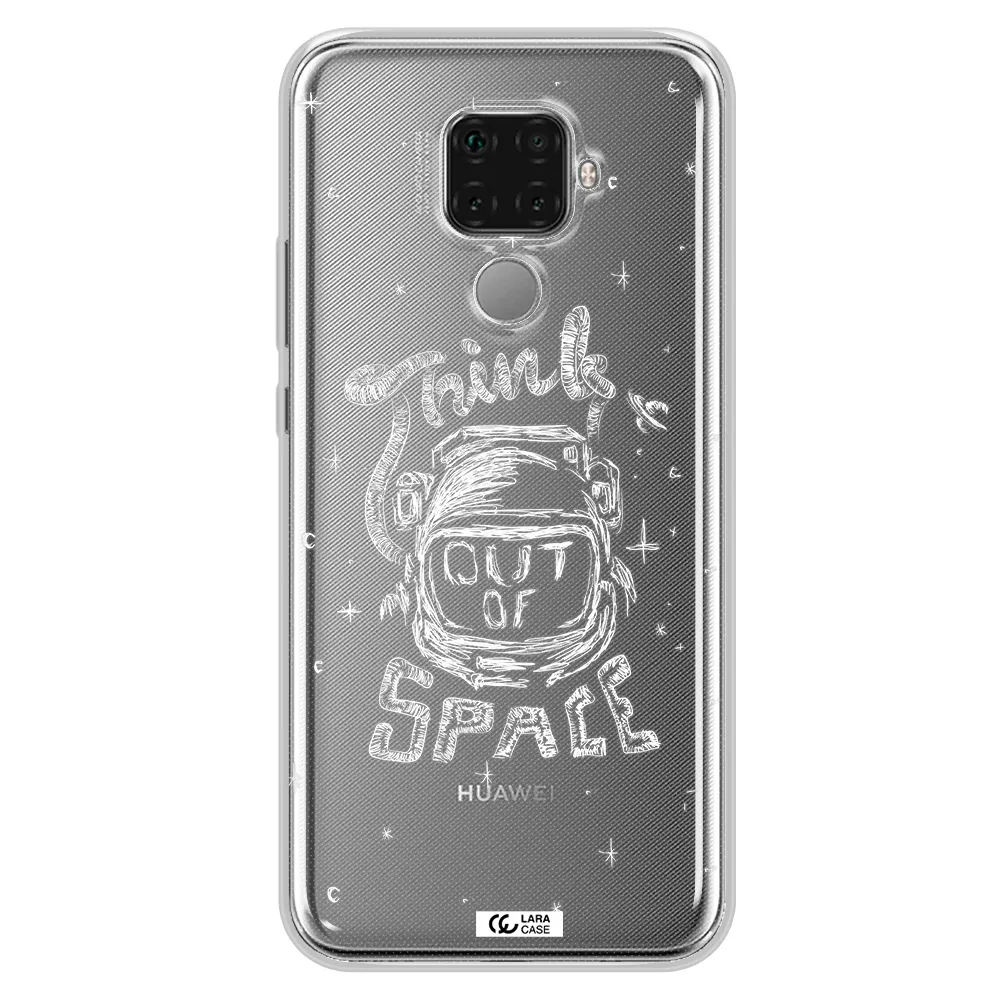 Think Out Of Space Huawei Mate 30 Lite Clear TPU Case
