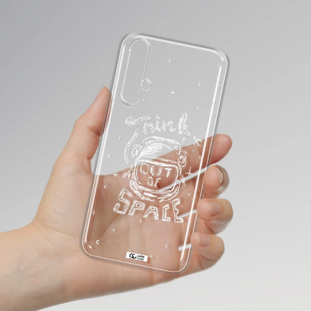 Think Out Of Space Huawei Nova 5t Clear TPU Case