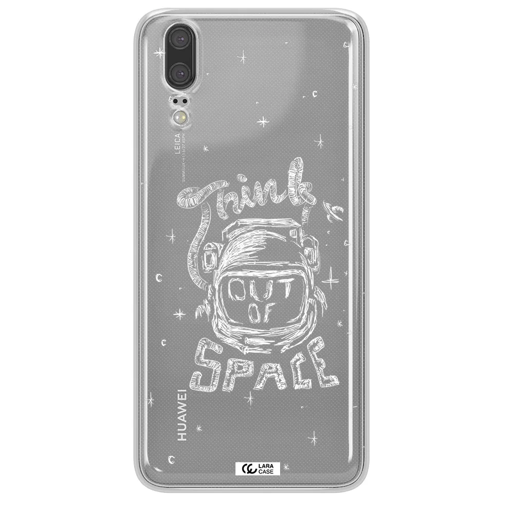 Think Out Of Space Huawei P20 Clear TPU Case