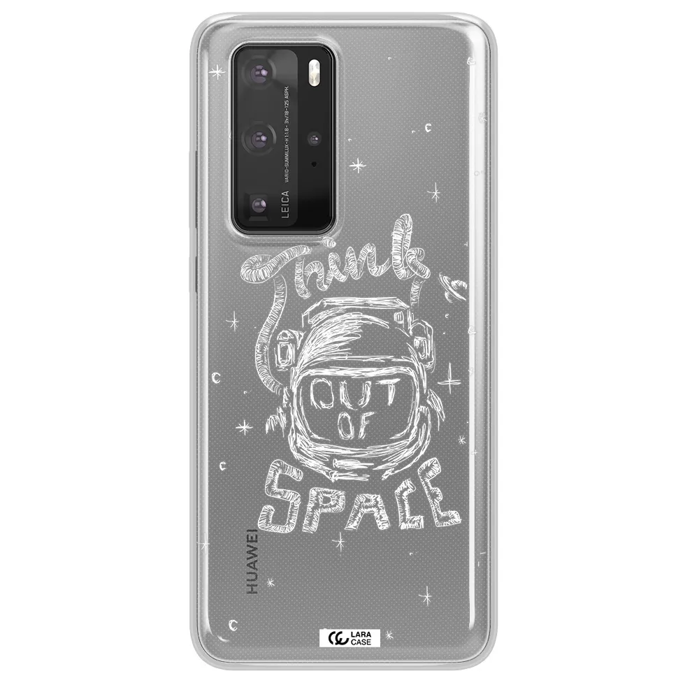 Think Out Of Space Huawei P40 Pro Clear TPU Case
