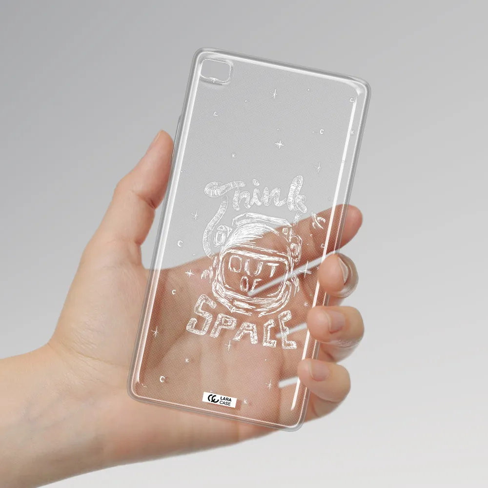 Think Out Of Space Huawei P8 Clear TPU Case
