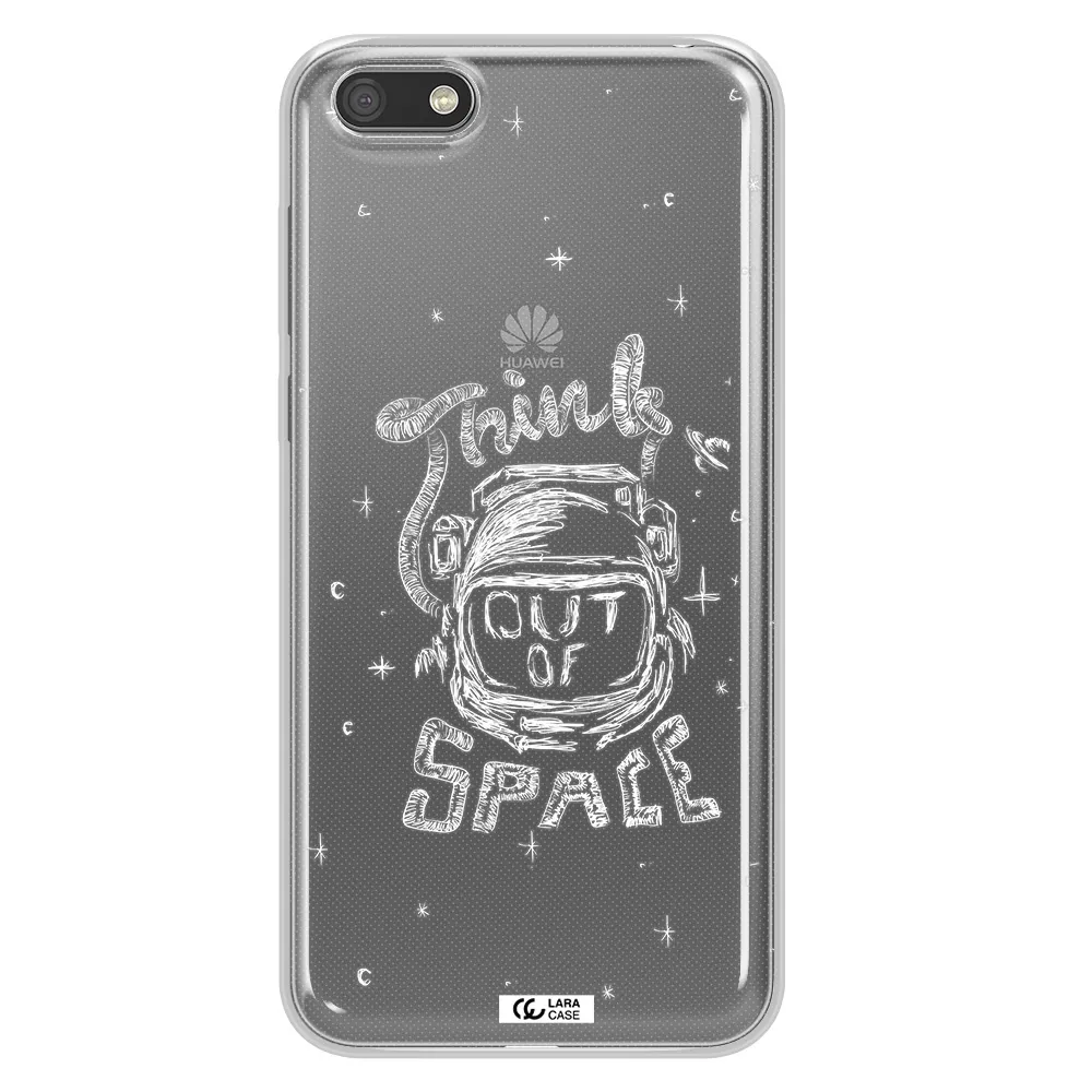 Think Out Of Space Huawei Y5 2018 Clear TPU Case