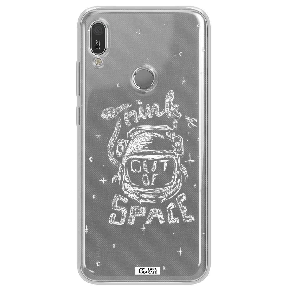Think Out Of Space Huawei Y6 2019 Clear TPU Case