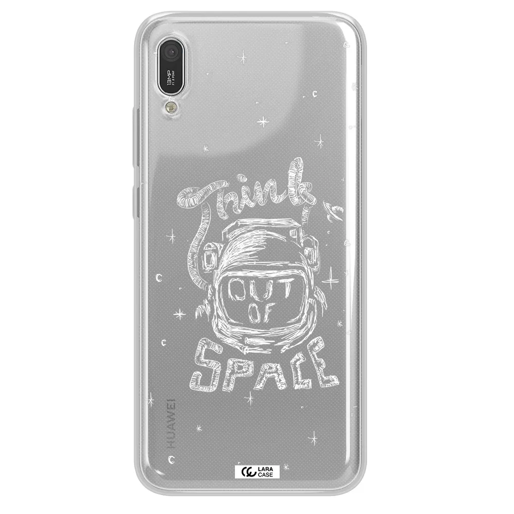 Think Out Of Space Huawei Y6 Pro 2019 Clear TPU Case
