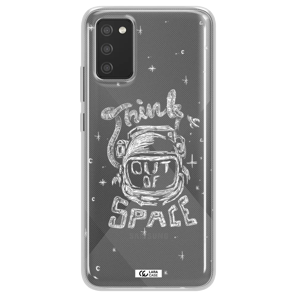 Think Out Of Space Samsung A02S Clear TPU Case