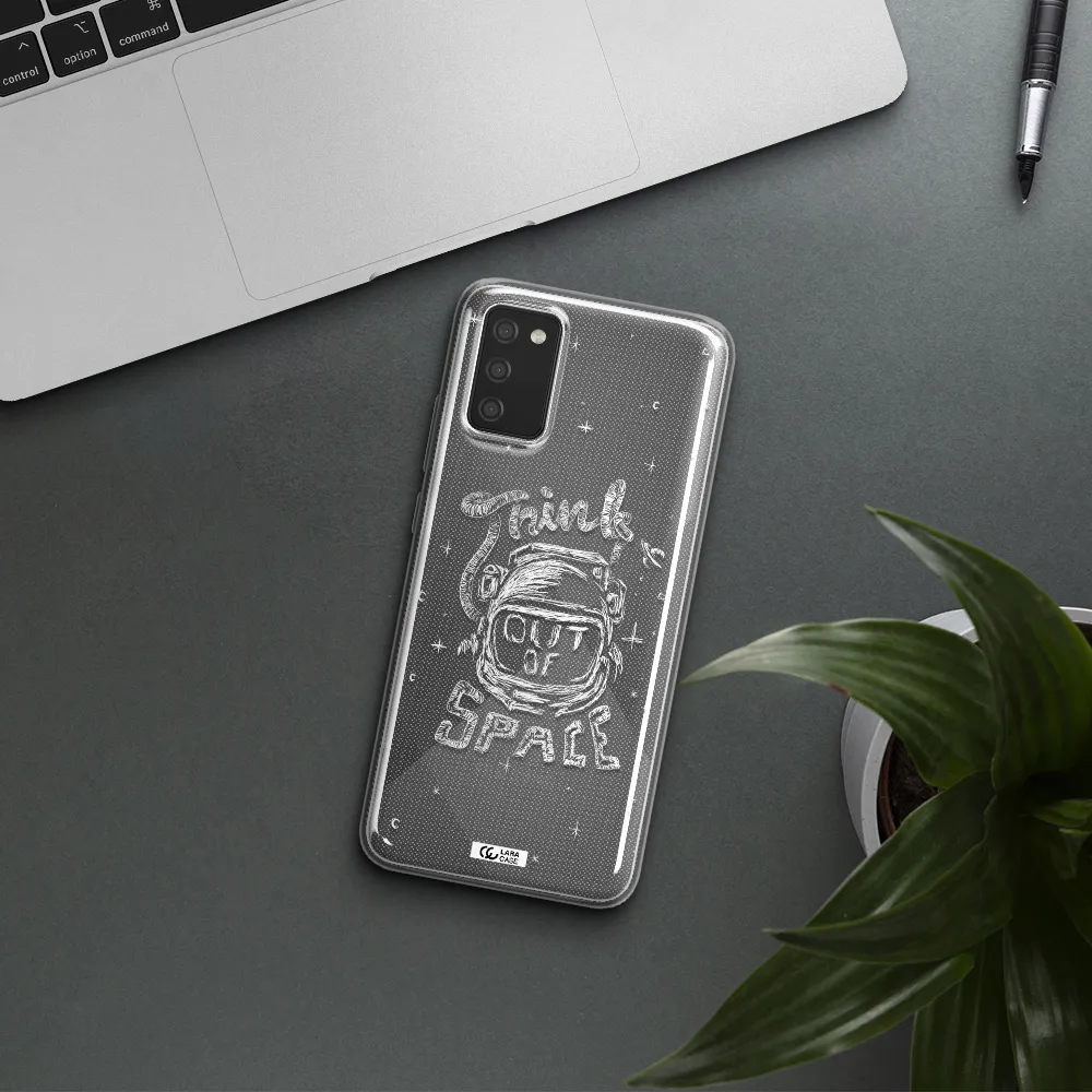 Think Out Of Space Samsung A02S Clear TPU Case