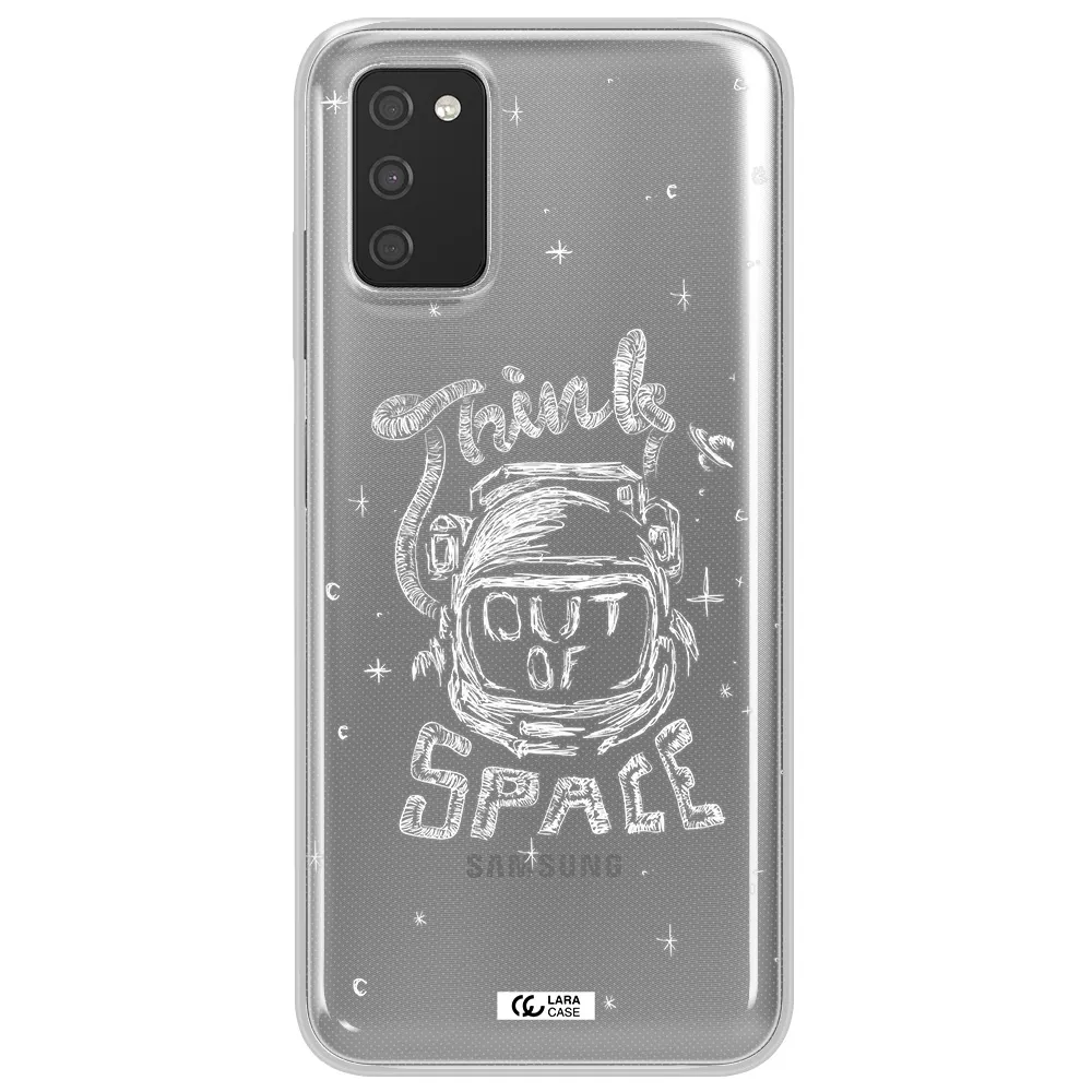 Think Out Of Space Samsung A03S Clear TPU Case