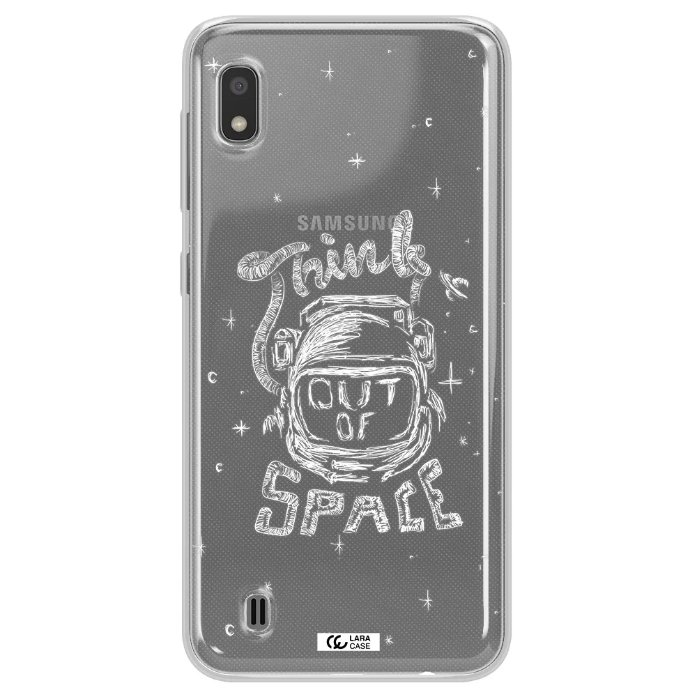 Think Out Of Space Samsung A10 Clear TPU Case